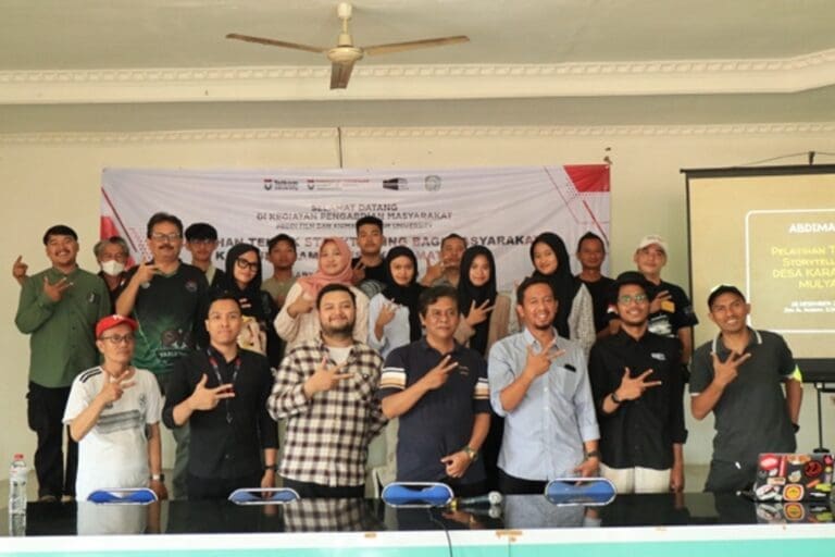 Perancangan Model Produksi Video Storytelling Bagi Masyarakat Kampung Gamis Desa Karamat Mulya